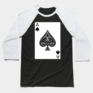 Ace of spades Baseball T-Shirt